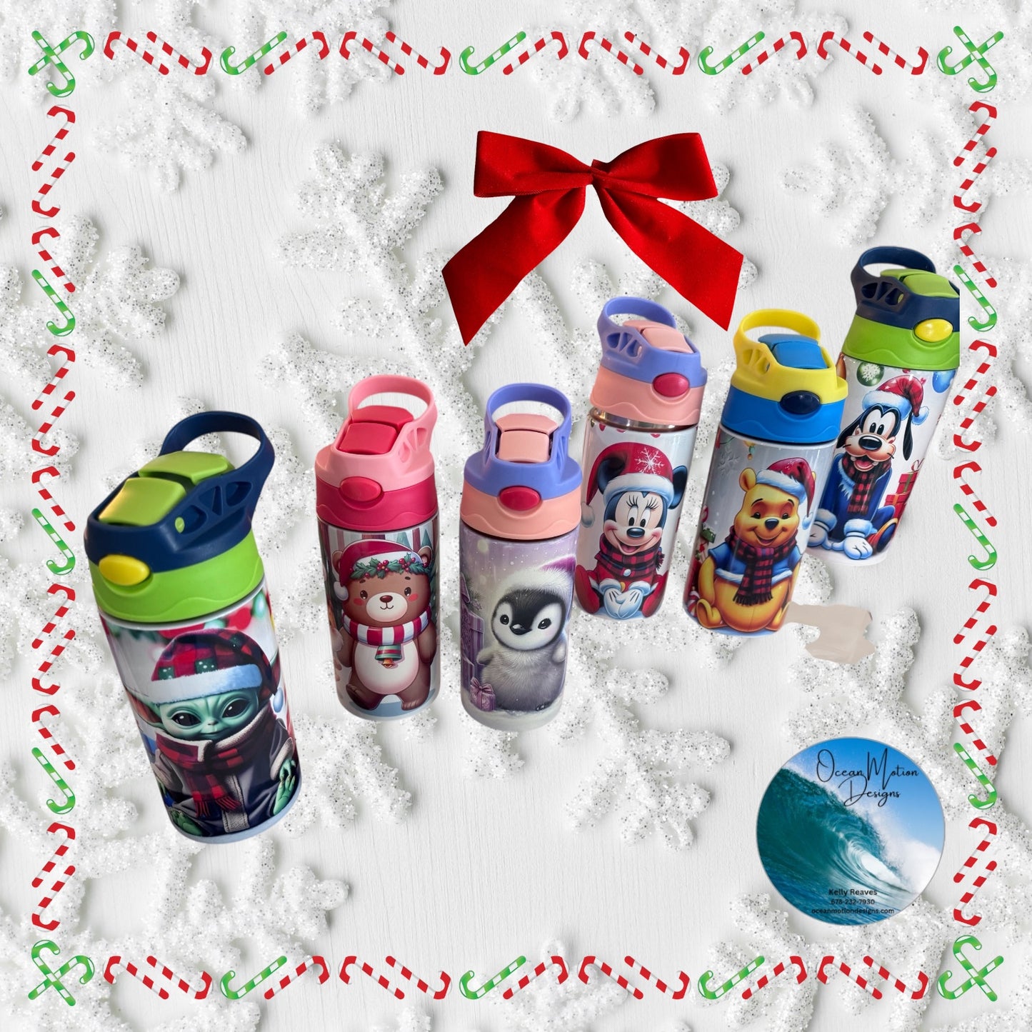 Christmas Sippy Cups