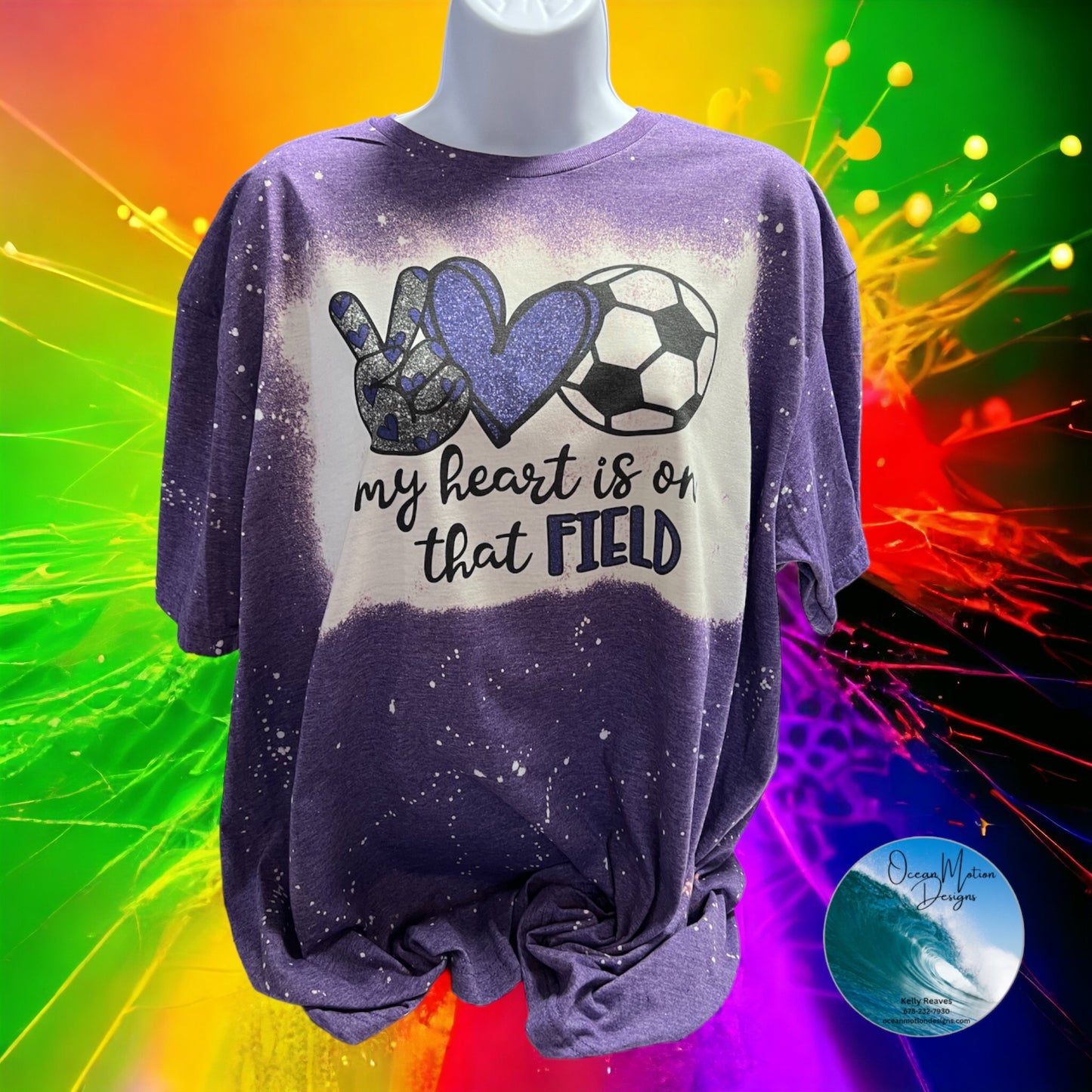 Heart on Soccer Field