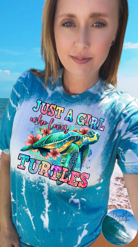 Girl Who Loves Turtles