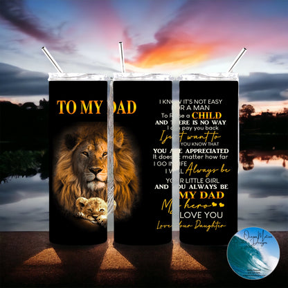 Fathers Day Daughters Cup