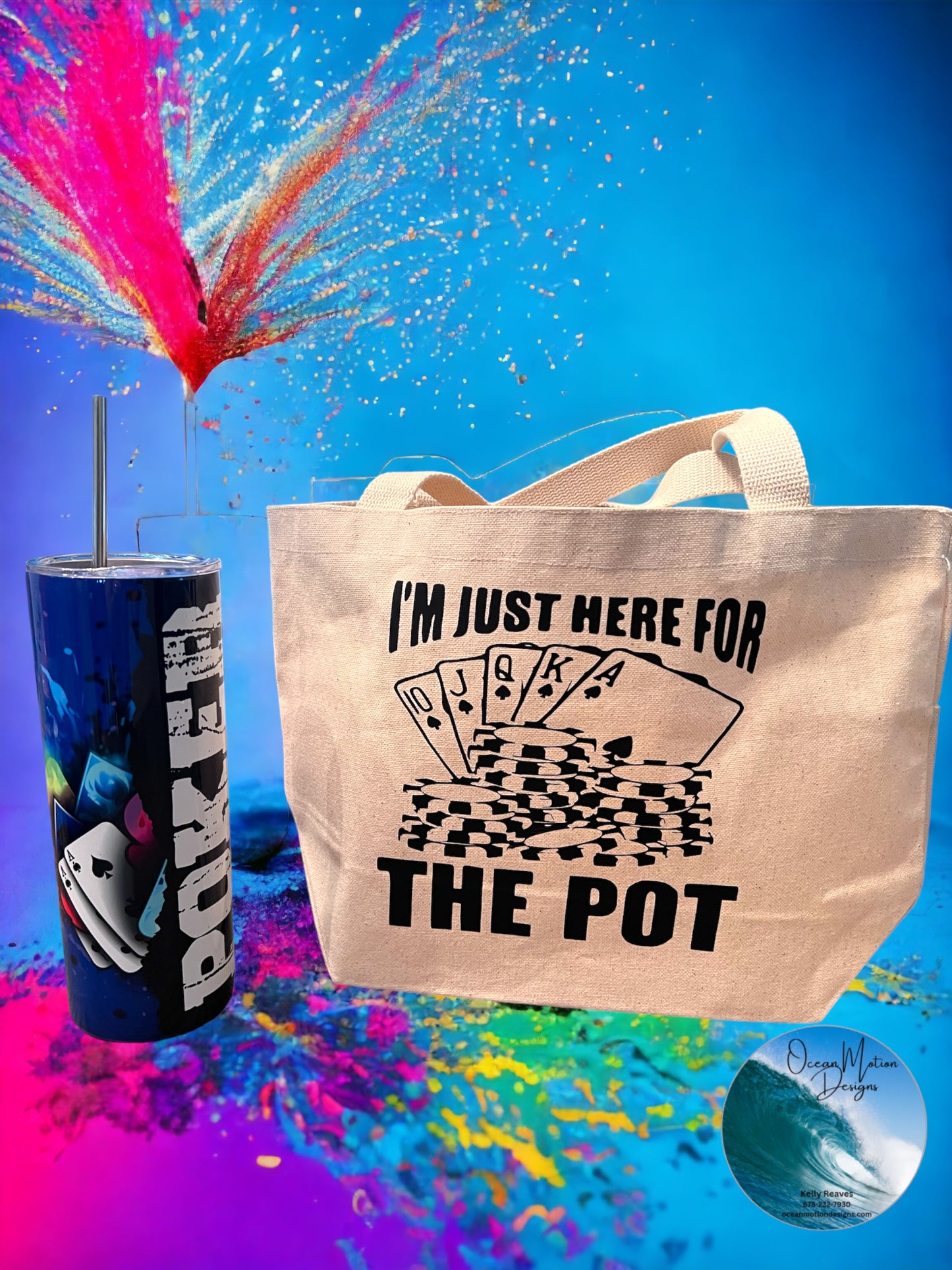 Combo Tumbler/Tote Bag