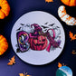 Pumpkin Breast Cancer Mouse Pad (Round)