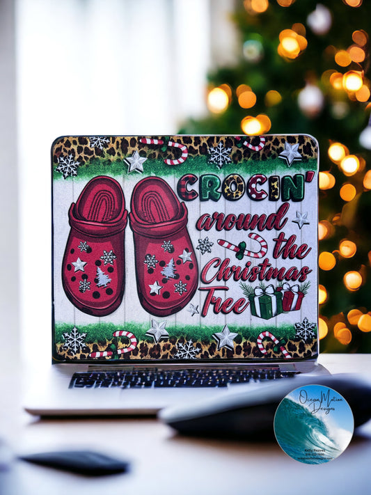 Crocin around the Christmas Tree Mouse Pad (Square)