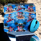 Beach Santa Mouse Pad (Square)