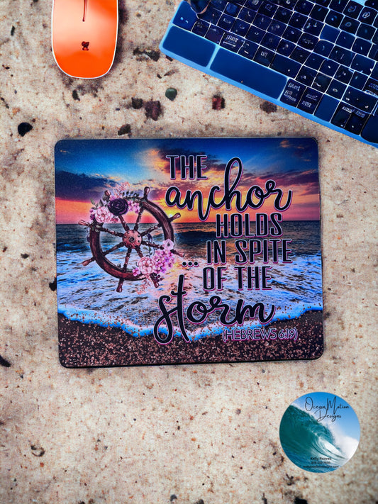 Anchor/Storm Mouse Pad (Square)
