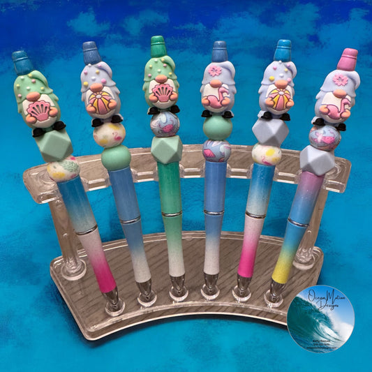 Gnome Beaded Ink Pens