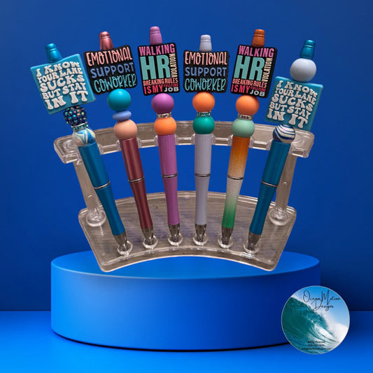 Funny Quote Beaded Ink Pens
