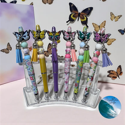 Butterfly Beaded Ink Pens