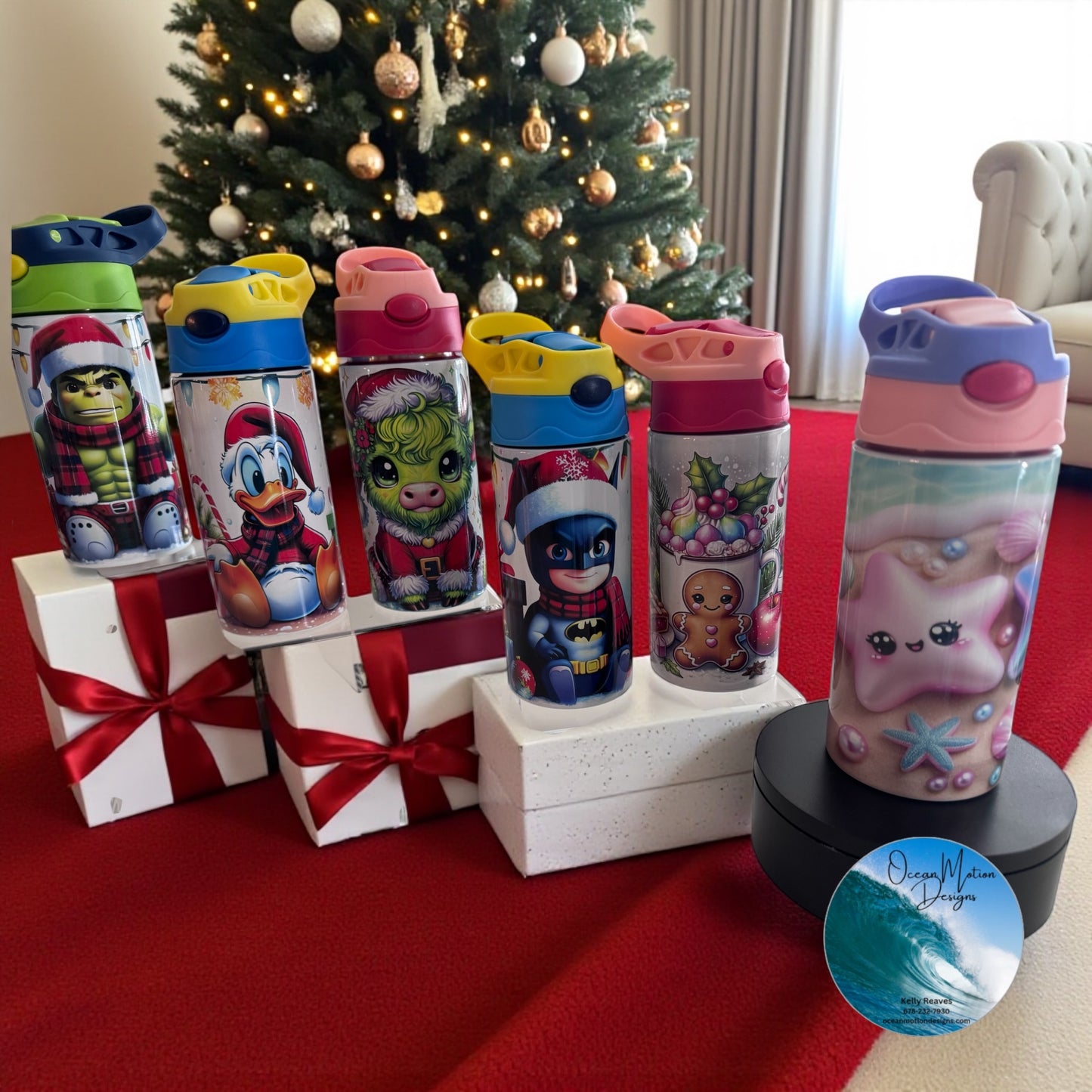 Christmas Sippy Cups