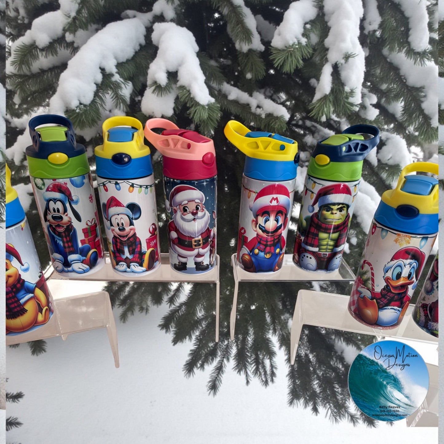 Christmas Sippy Cups