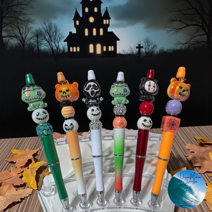 Halloween Beaded Ink Pens