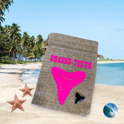 Pink Shark Tooth Bag