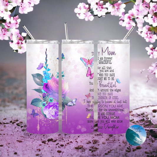 Mother’s Day Butterfly Tumbler